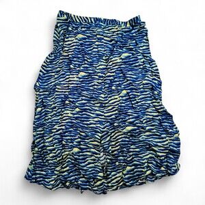 Whistles Seafoam Button-Front Skirt Size 12